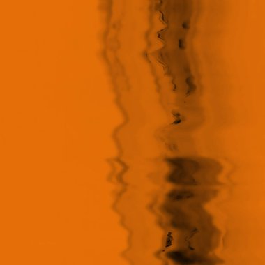 Dijital ekran aksaklık etkisi doku soyut. Turuncu ve siyah