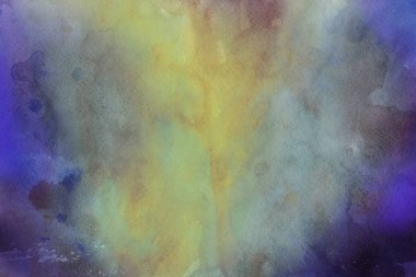 Kağıt arka plan üzerinde renkli sulu boya boya