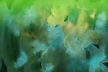 Kağıt arka plan üzerinde renkli sulu boya boya