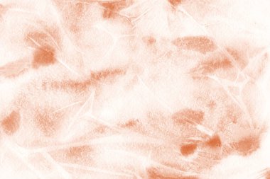 sulu boya boyama doku ile turuncu arka plan