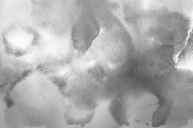 Kağıt arka plan üzerinde gümüş suluboya boya