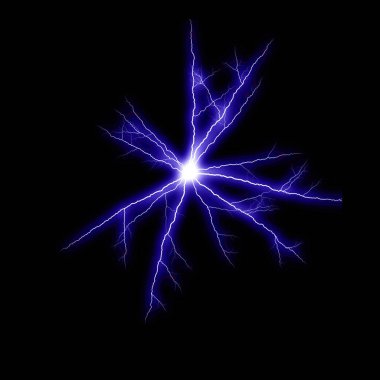 yıldırım koyu arka plan üzerinde parlayan ile soyut duvar kağıdı