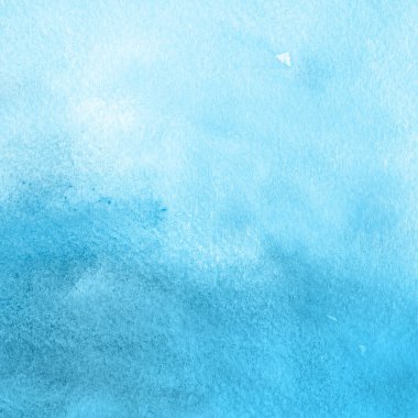 sulu boya boyama doku ile mavi arka plan