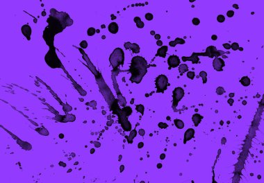 mor arka plan doku soyut siyah boya splatters