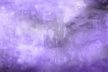 Kağıt arka plan üzerinde mor suluboya boya