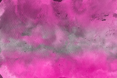 Kağıt arka plan üzerinde pembe suluboya boya