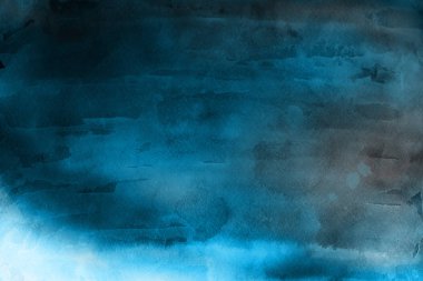 Kağıt arka plan mavi suluboya boya