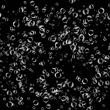 koyu arka plan üzerinde sabun köpüğü ile soyut duvar kağıdı