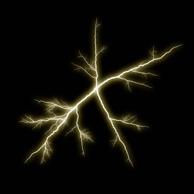 yıldırım koyu arka plan üzerinde parlayan ile soyut duvar kağıdı