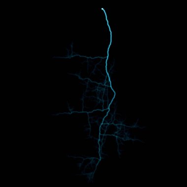 Şimşek desenli koyu soyut arkaplan