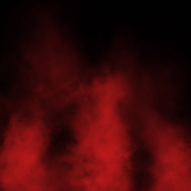 buhar doku ile koyu arka plan