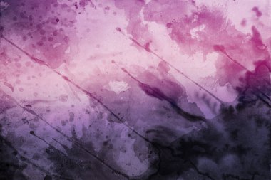 Kağıt arka plan üzerinde renkli sulu boya boya