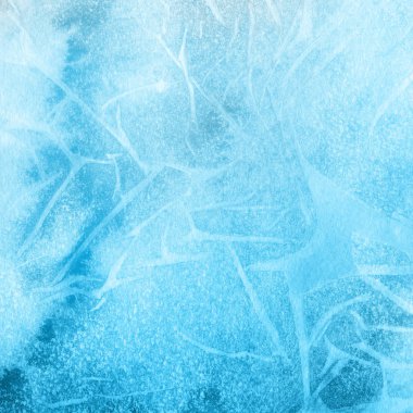 sulu boya boyama doku ile mavi arka plan