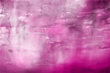 Kağıt arka plan üzerinde pembe suluboya boya