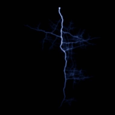 Şimşek desenli koyu soyut arkaplan