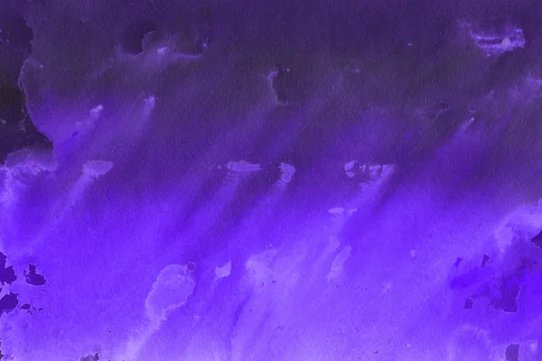 Púrpura Acuarela Pintura Sobre Papel Abstracto Fondo — Foto de Stock