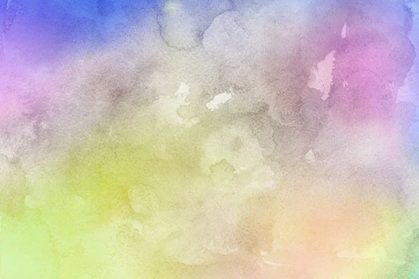 Kağıt arka plan üzerinde renkli sulu boya boya