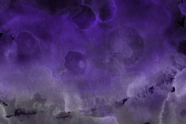 Kağıt arka plan üzerinde mor suluboya boya