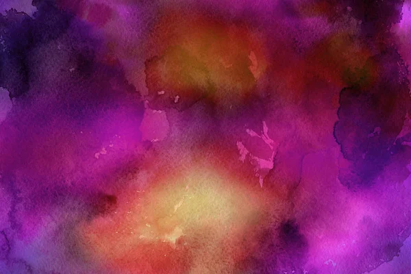 Kağıt arka plan üzerinde renkli sulu boya boya