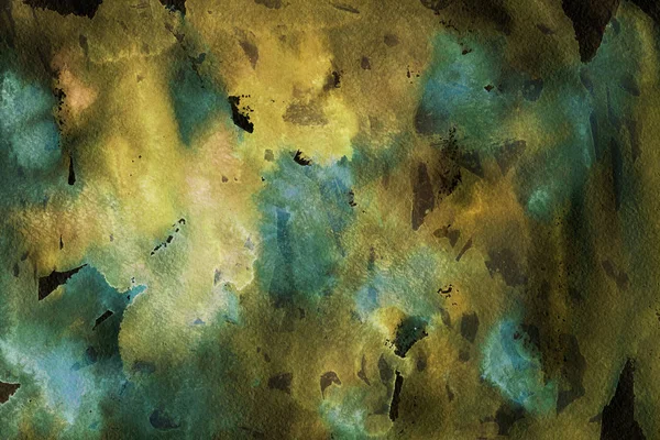 Kağıt arka plan üzerinde renkli sulu boya boya