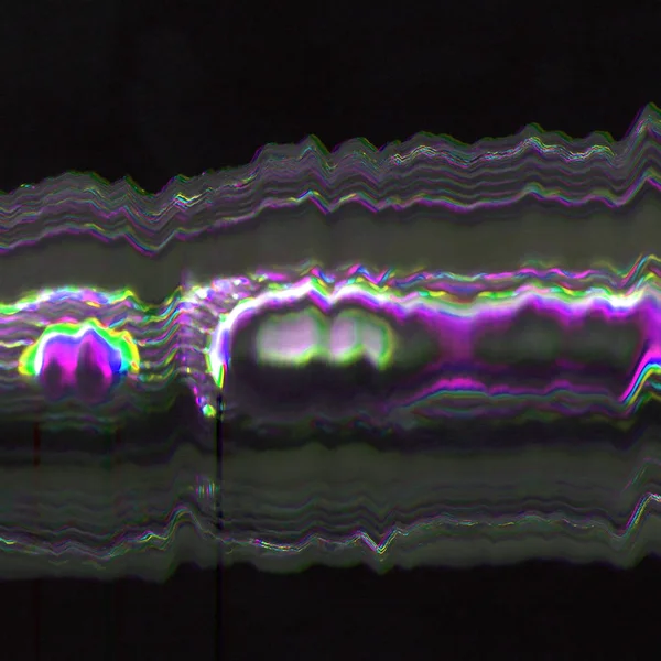 디지털 글리치 텍스처 — 스톡 사진