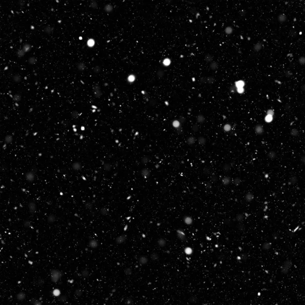 Fondo Pantalla Abstracto Con Nieve Cayendo Sobre Fondo Negro —  Fotos de Stock