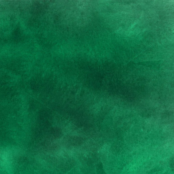 Grön Abstrakt Bakgrund Med Akvarell Färg Konsistens — Stockfoto