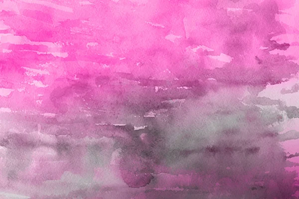 Kağıt arka plan üzerinde pembe suluboya boya