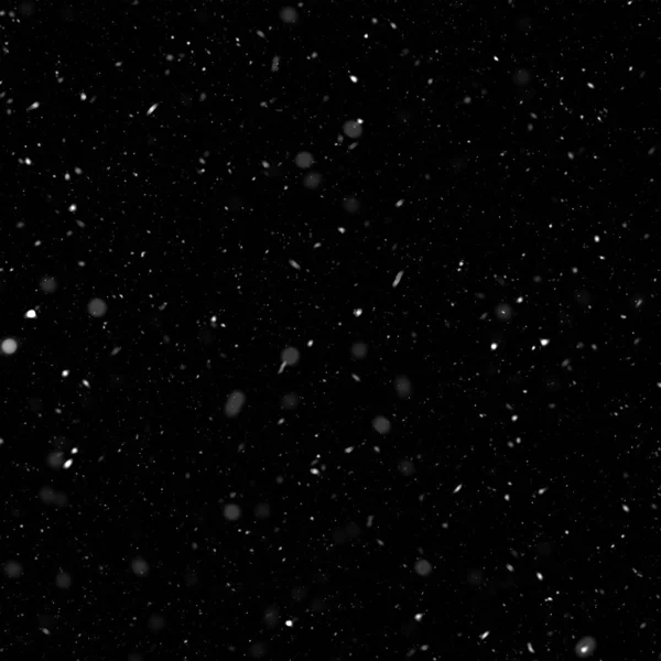Fondo Pantalla Abstracto Con Nieve Cayendo Sobre Fondo Negro — Foto de Stock