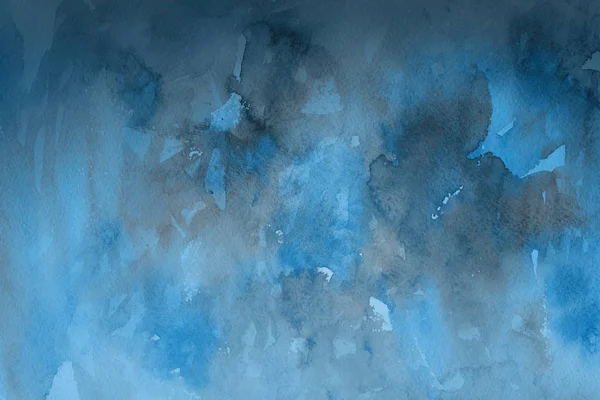 Kağıt arka plan mavi suluboya boya