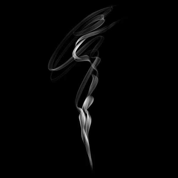 Abstract Wallpaper Smoke Black Background — Stock Photo, Image