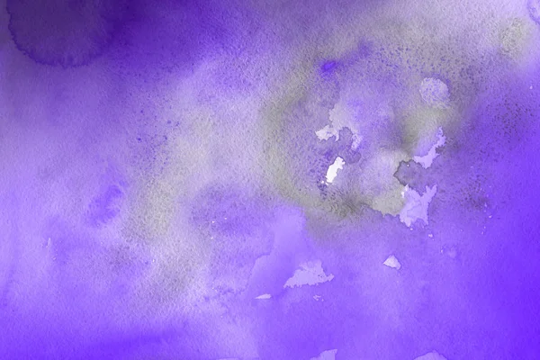 Purple Watercolor Paint Paper Abstract Background — Stock Photo, Image