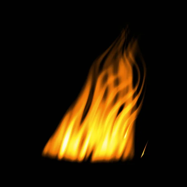 Abstract Wallpaper Fire Black Background — Stock Photo, Image