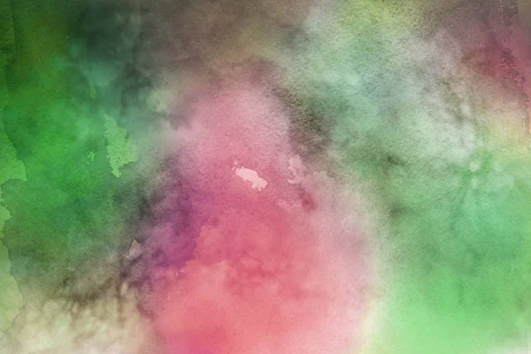 colorful watercolor paint on paper abstract background