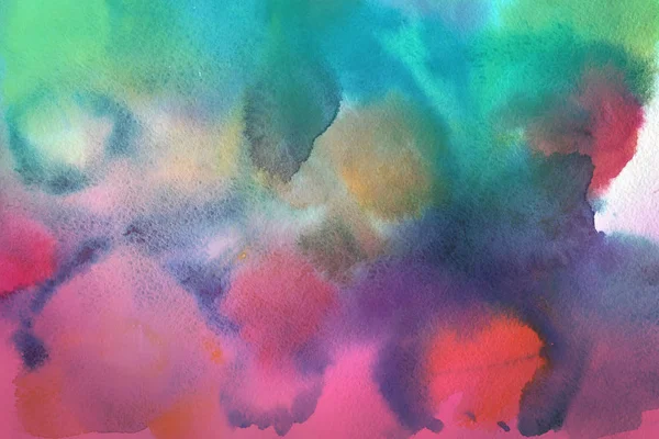 stock image colorful watercolor paint on paper abstract background