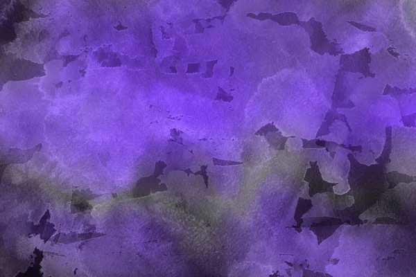 Purple Watercolor Paint Paper Abstract Background — Stock Photo, Image