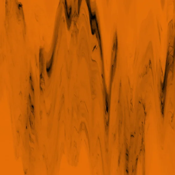 Texture Astratta Effetto Glitch Dello Schermo Digitale Arancione Nero — Foto Stock