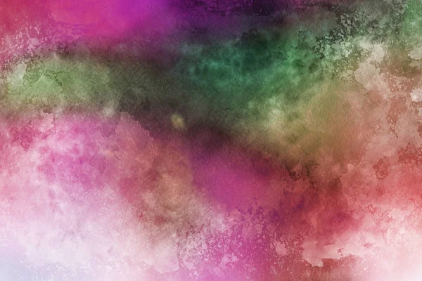 Tinta Aquarela Colorida Sobre Papel Fundo Abstrato — Fotografia de Stock