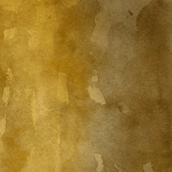 Fundo Abstrato Amarelo Com Textura Tinta Aquarela — Fotografia de Stock