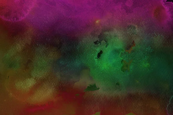 Kağıt arka plan üzerinde renkli sulu boya boya