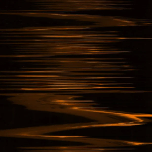 Анотація Цифровою Екран Глюк Ефект Текстури Помаранчевий Чорний — стокове фото