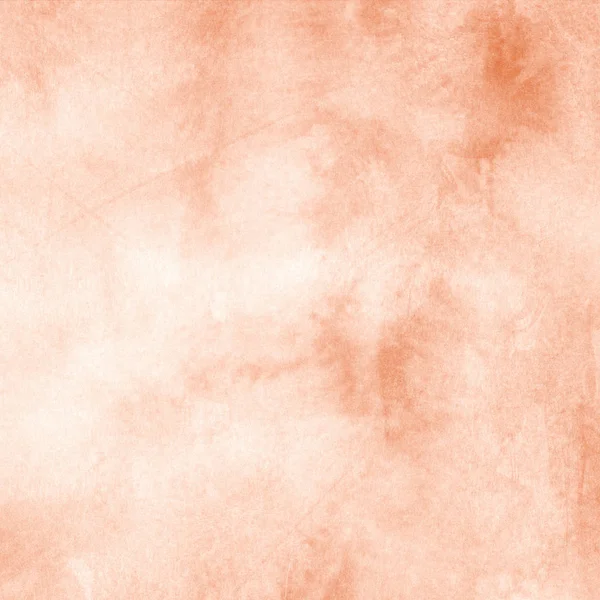 Fond Abstrait Orange Avec Texture Aquarelle — Photo