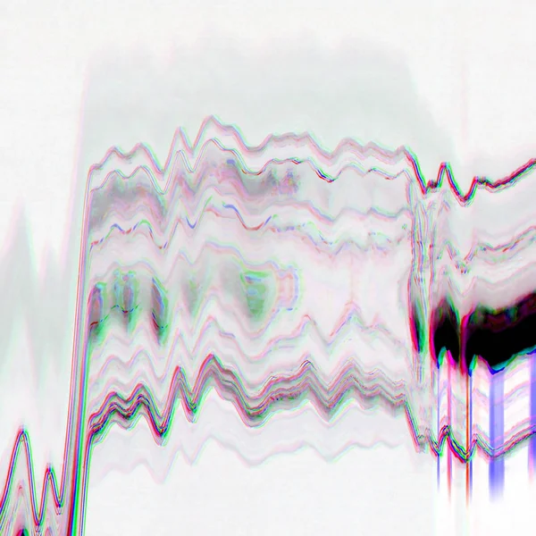 Abstracte Digitaal Scherm Glitch Effect Textuur — Stockfoto