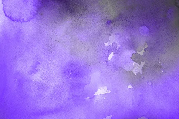 Purple Watercolor Paint Paper Abstract Background — Stock Photo, Image