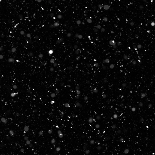 Абстрактные Обои Падающим Снегом Черном Фоне — стоковое фото