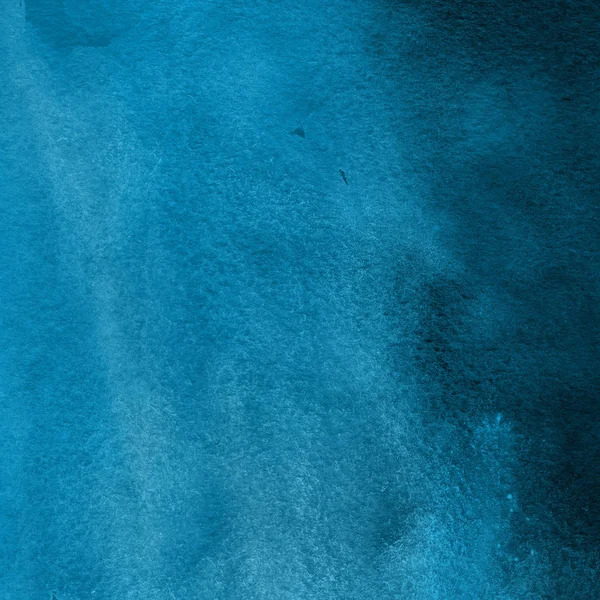 深蓝色背景与水彩油漆纹理 — 图库照片