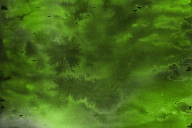 Kağıt arka plan üzerinde yeşil suluboya boya