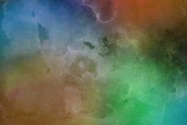 Kağıt arka plan üzerinde renkli sulu boya boya