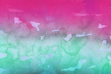 Kağıt arka plan üzerinde renkli sulu boya boya