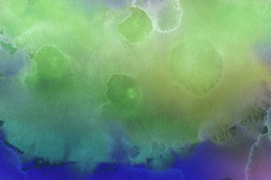 Kağıt arka plan üzerinde renkli sulu boya boya